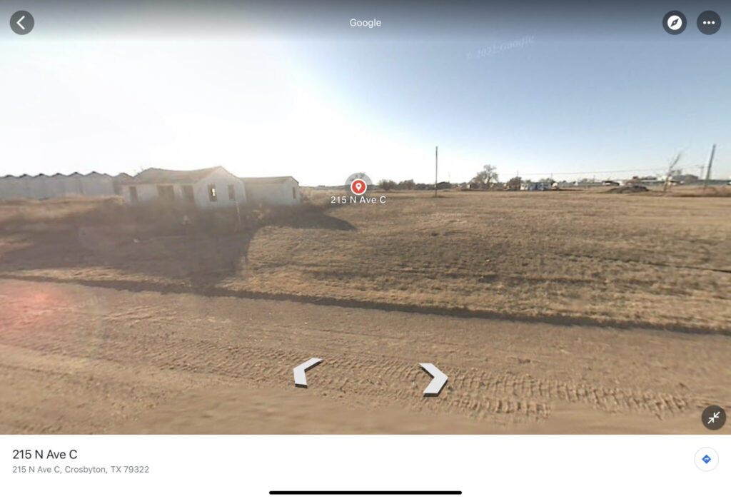 Residential Land , Crosbyton , TX. .08 Acres Unsoldland