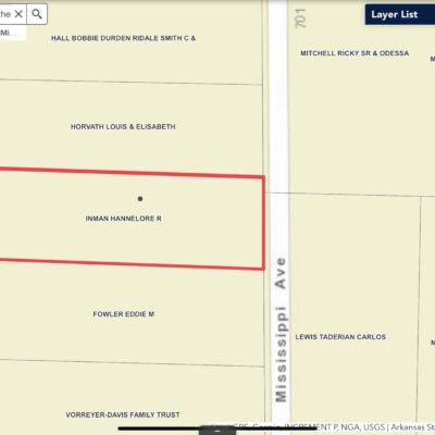 Residential lot Blytheville, Arkansas – 7,000 sq.ft.